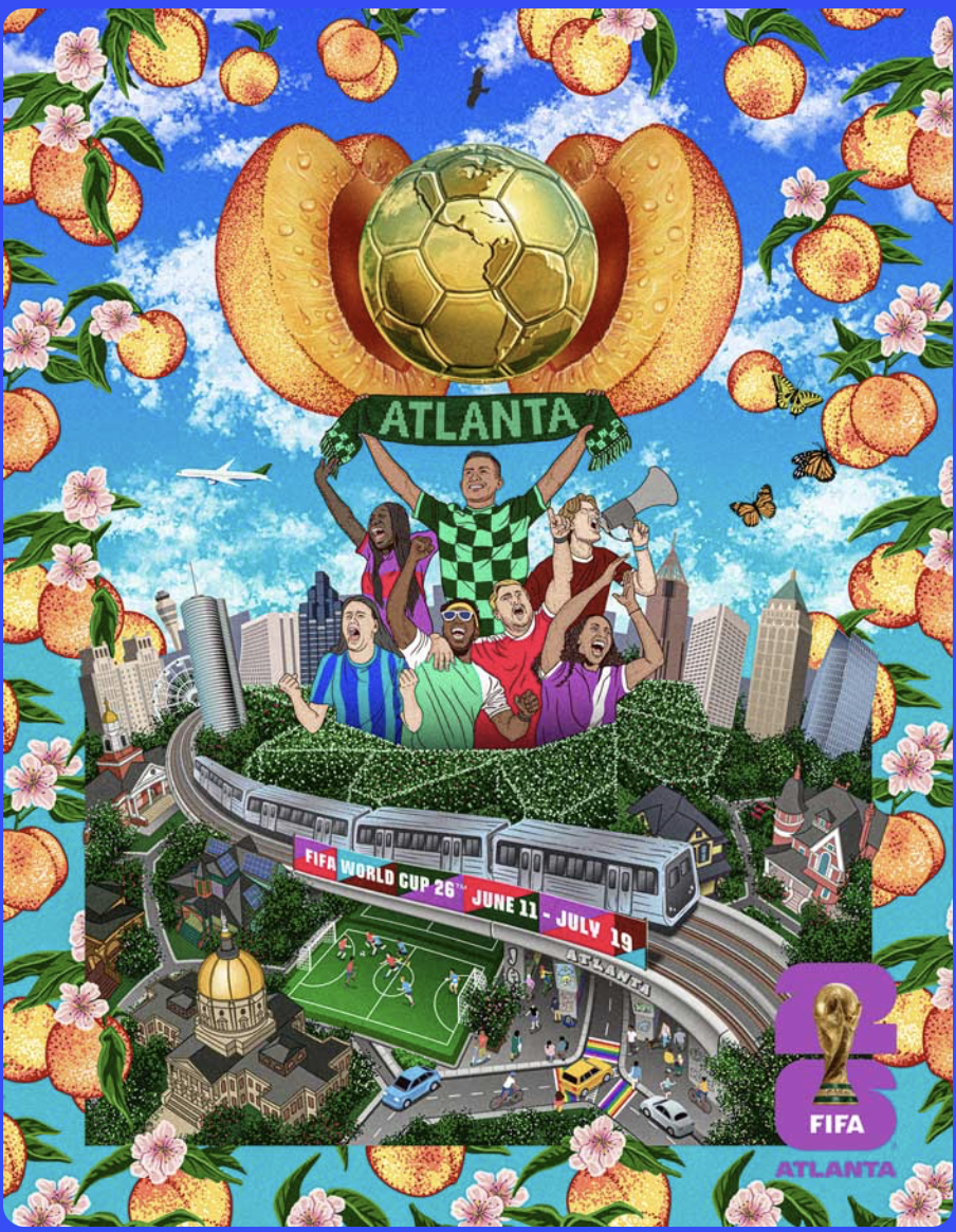 FIFA World Cup 2026 — Official Atlanta Host City Brand